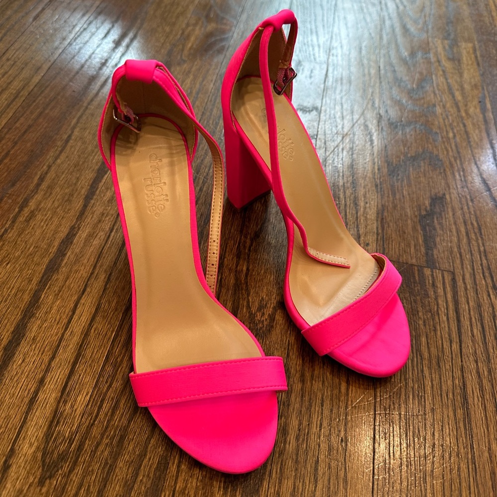 Pink Heels Size 6